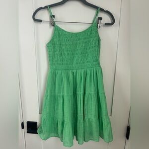 Aerie Vibrant Green Casual Dress